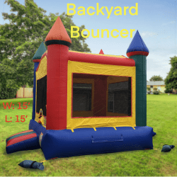 Backyard Bouncer 15 x 15 Bounce House