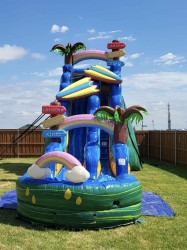 High Tide 19 ft Slide With Pool (Wet or DRY)